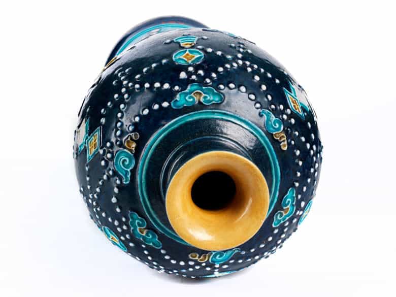 Detailabbildung: Bedeutende Fahua-Vase
