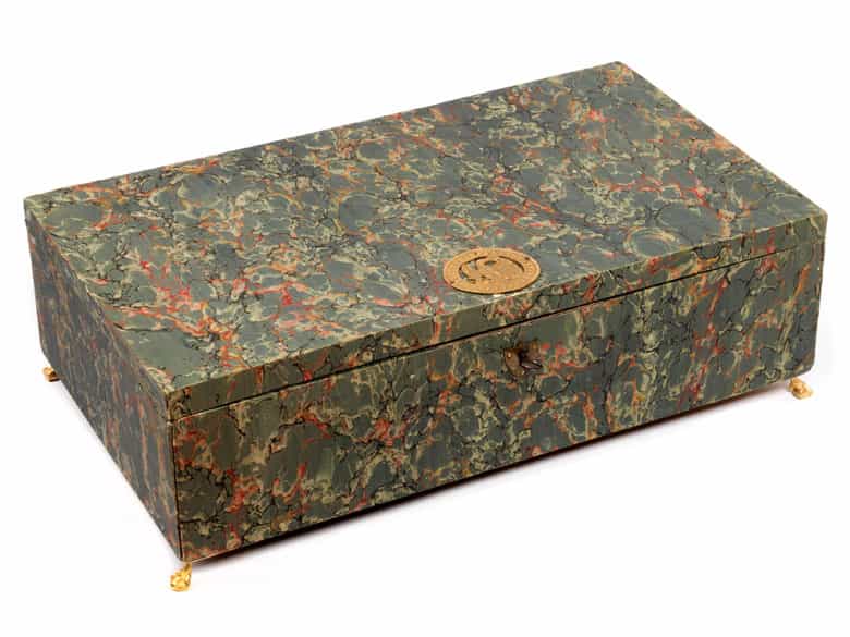 Detailabbildung:  Daktyliathek - Medaillenmustersammlung der Ära Napoleons