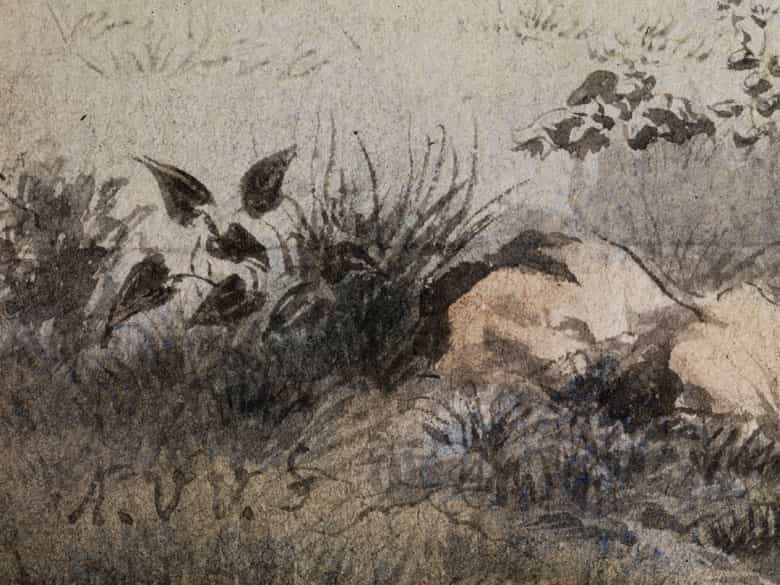 Detailabbildung: Adriaen van de Velde, 1636 Amsterdam – 1672 Amsterdam, Nachfolger des 
