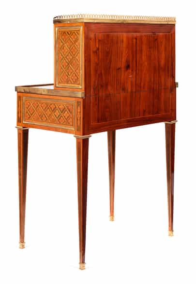 Detailabbildung: † Bonheur du jour von Godefroy Dester, Meister ab 1774