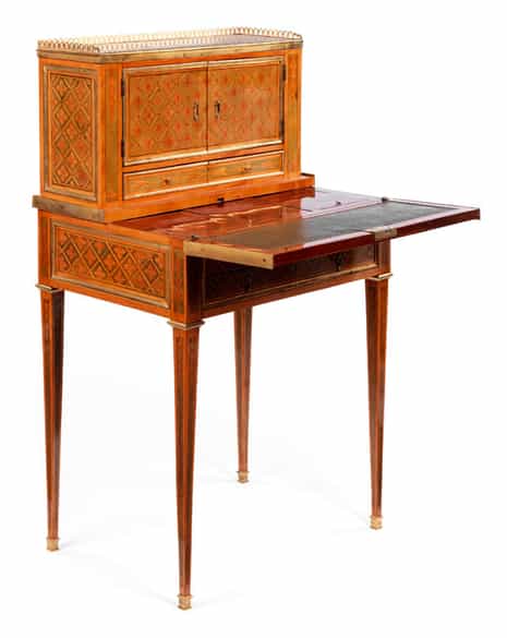 Detailabbildung: † Bonheur du jour von Godefroy Dester, Meister ab 1774