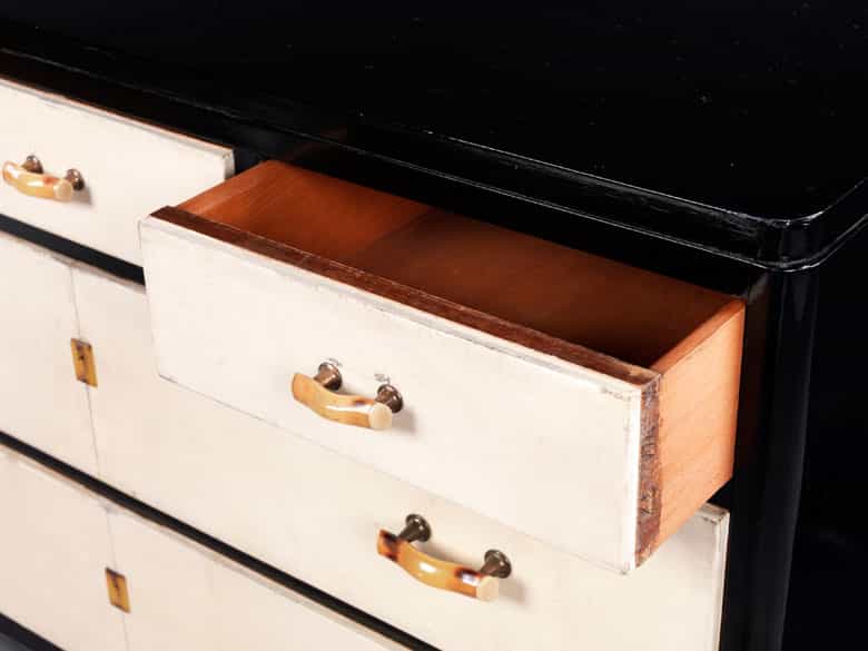 Detailabbildung:  Art Déco-Kommode