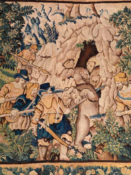 Detailabbildung: Wandteppich