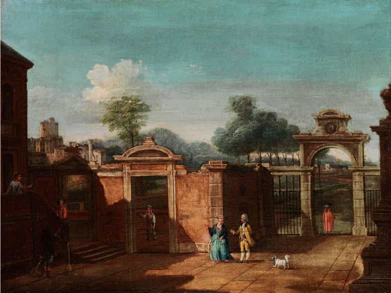 Detailabbildung: Francesco Battaglioli, 1717 – 1796, zug. 