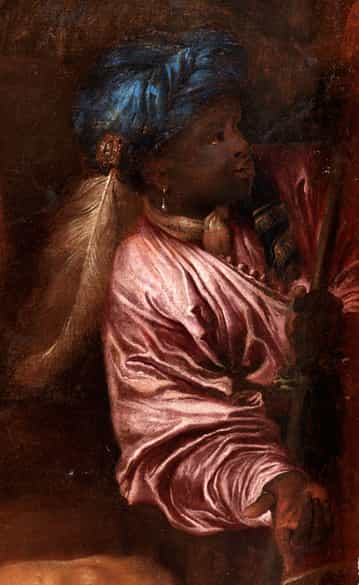 Detailabbildung: Giovanni Benedetto Castiglione, genannt il Grechetto 1609 Genua - 1664 Mantua, zug.