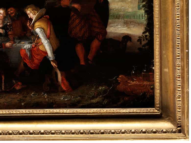 Detailabbildung:  David Vinckboons 1576 Mecheln - 1632 Amsterdam, Werkstatt