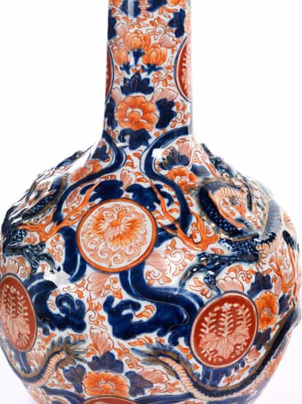 Detailabbildung:  Paar Imari-Vasen