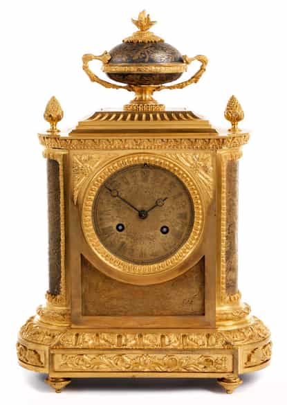 Detailabbildung:  Kaminuhr