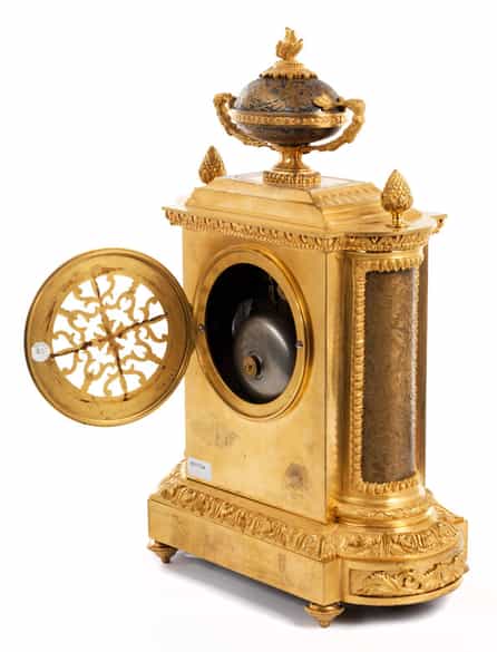 Detailabbildung:  Kaminuhr