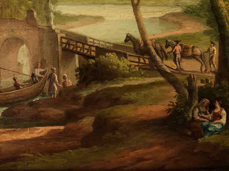 Detailabbildung: Paolo Anesi, 1700 Rom – 1761, zug. 