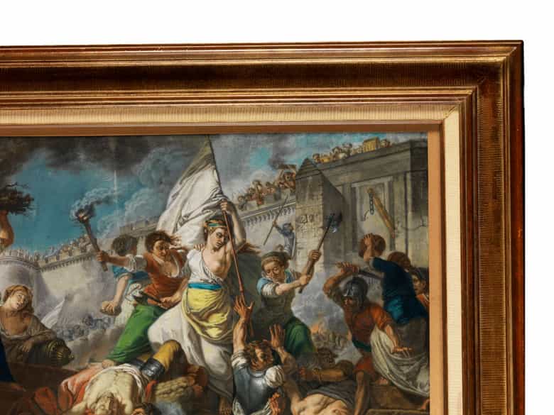 Detailabbildung:  Französischer Maler des 18./ 19. Jahrhunderts