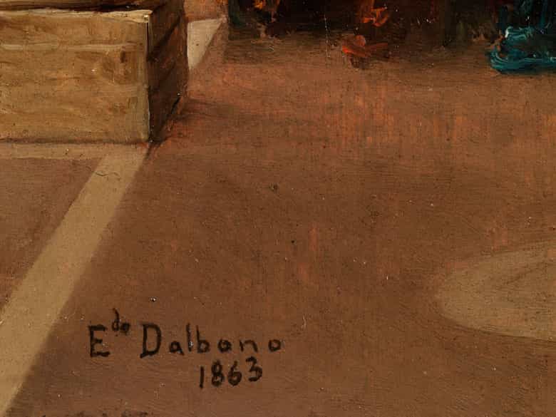 Detailabbildung: Eduardo Dalbono, 1841 – 1915