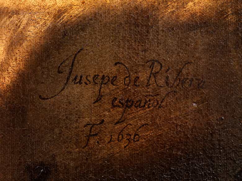 Detailabbildung: Jusepe de Ribera, 1588/91 Játiva, Provinz Valencia – 1652 Neapel
