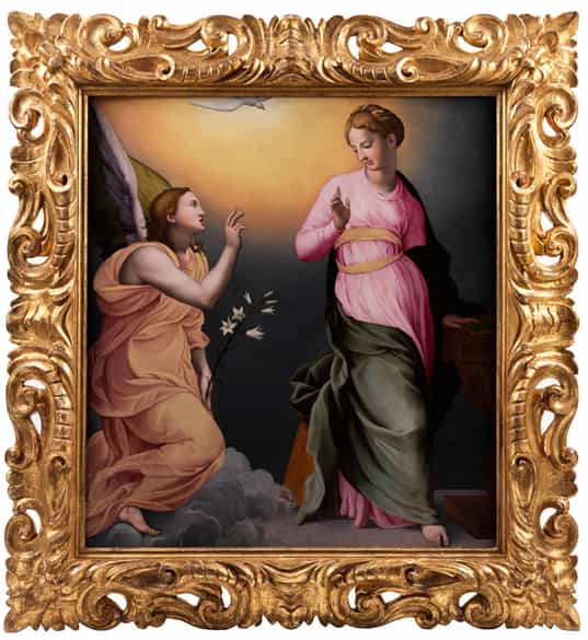 Detailabbildung:  Il Bronzino , Agnolo di Cosimo Tori, 1503 Moticelli/ Florenz – 1572 Florenz