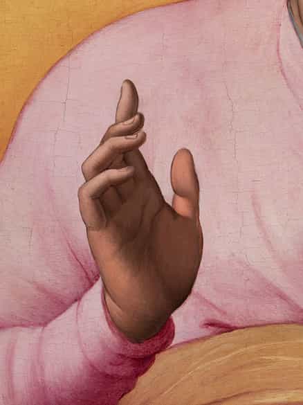 Detailabbildung:  Il Bronzino , Agnolo di Cosimo Tori, 1503 Moticelli/ Florenz – 1572 Florenz