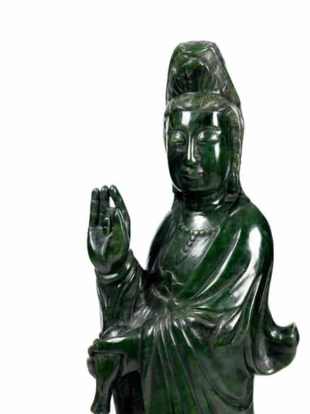 Detailabbildung:  Chinesische Gottheit