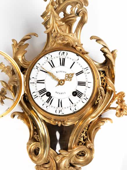 Detailabbildung:  Kartelluhr von Ripert