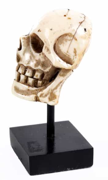 Detailabbildung:  Konvolut sechs Memento Mori-Objekten