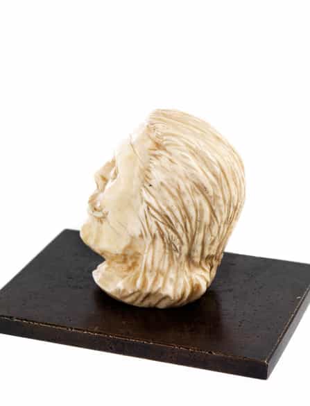 Detailabbildung:  Konvolut sechs Memento Mori-Objekten