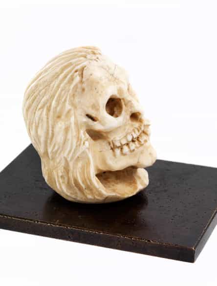 Detailabbildung:  Konvolut sechs Memento Mori-Objekten