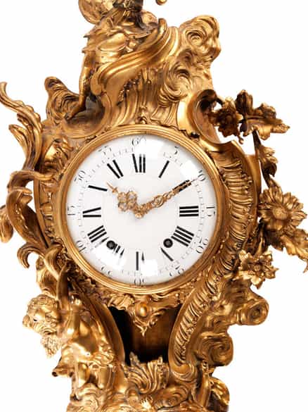 Detailabbildung:  Kartelluhr