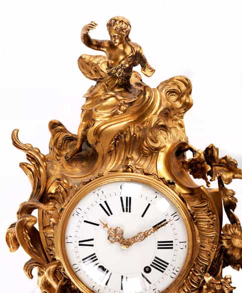 Detailabbildung:  Kartelluhr