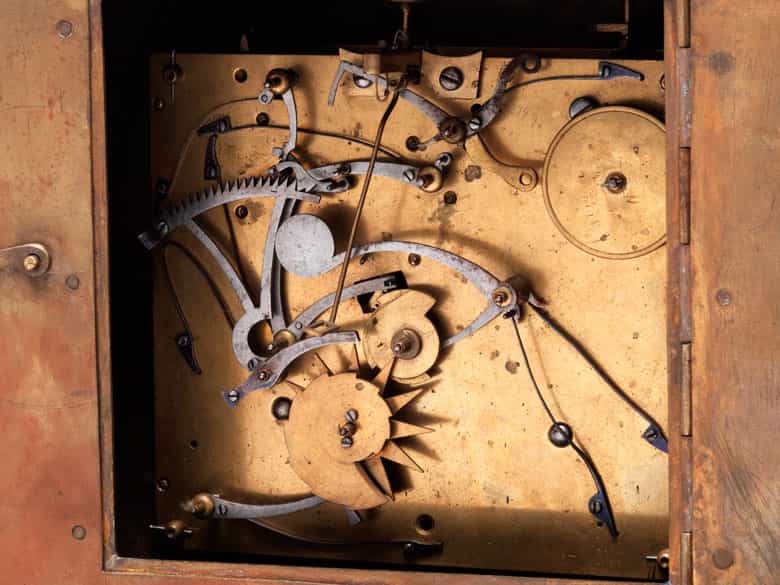 Detailabbildung:  Kartelluhr