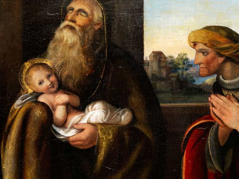 Detailabbildung:  Maler aus dem Umkreis der Nazarener/ Deutsch-Römer