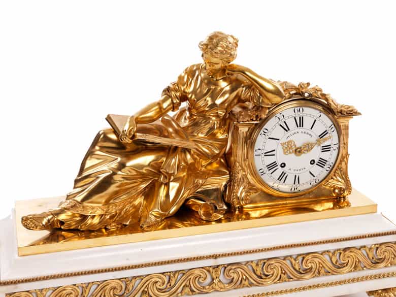 Detailabbildung:  Kaminuhr