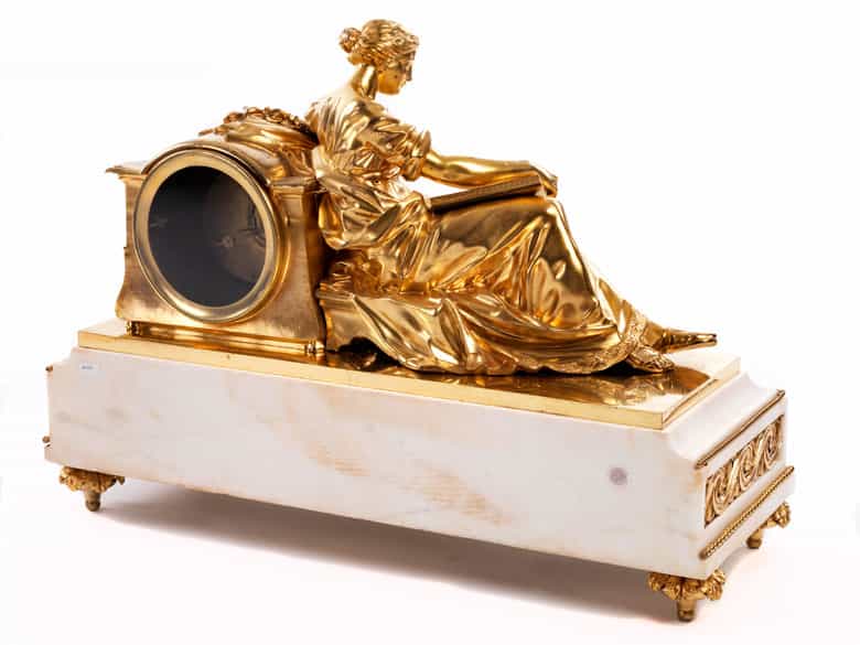 Detailabbildung:  Kaminuhr