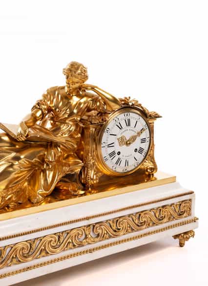 Detailabbildung:  Kaminuhr