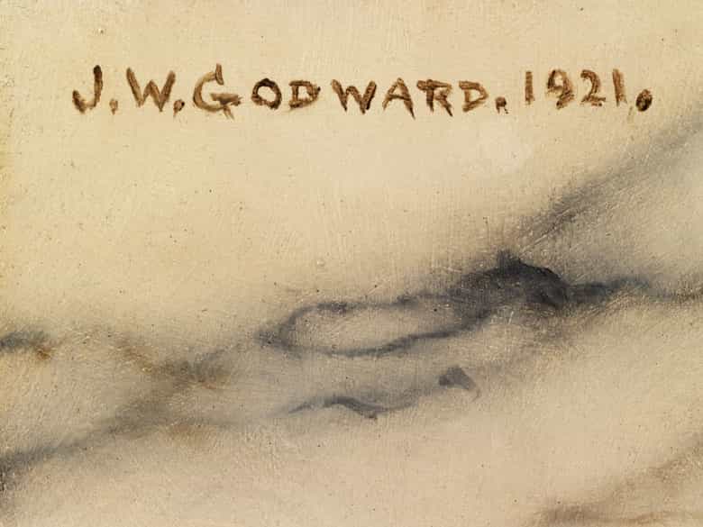 Detailabbildung: John William Godward, 1861 Wimbledon – 1922 London