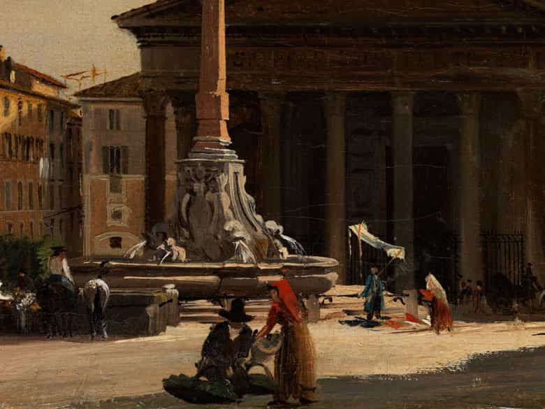 Detailabbildung: Cavaliere Ippolito Caffi, 1809 Belluno – 1866 Lissa, zug. 