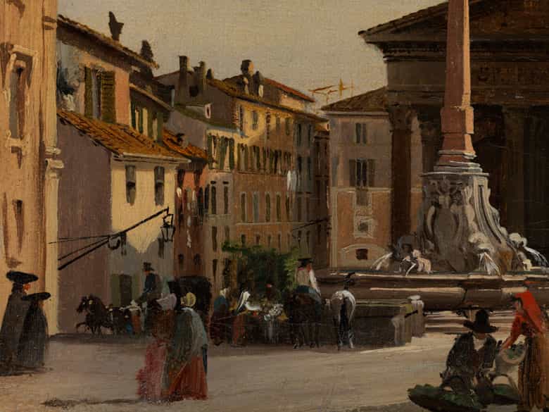 Detailabbildung: Cavaliere Ippolito Caffi, 1809 Belluno – 1866 Lissa, zug. 