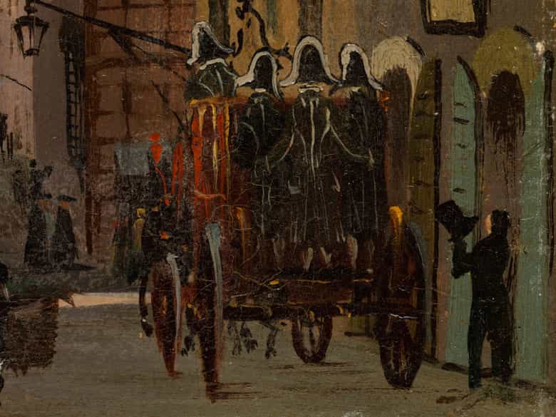 Detailabbildung: Cavaliere Ippolito Caffi, 1809 Belluno – 1866 Lissa, zug. 