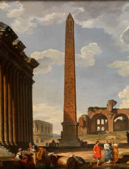 Detailabbildung: Giovanni Paolo Panini, 1691 Piacenza – 1765 Rom