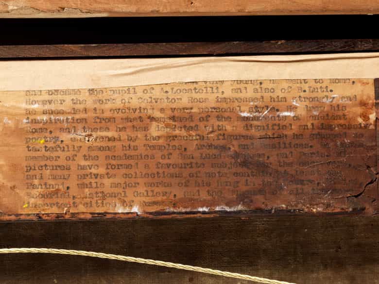 Detailabbildung: Giovanni Paolo Panini, 1691 Piacenza – 1765 Rom