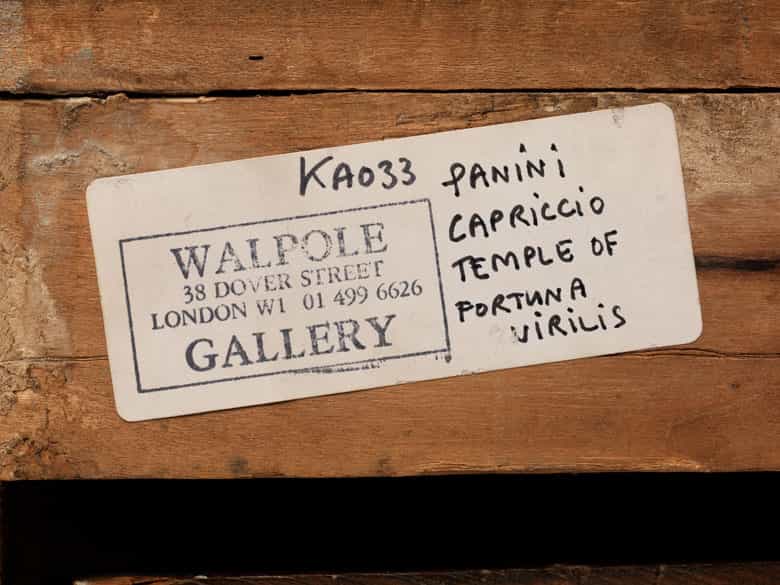 Detailabbildung: Giovanni Paolo Panini, 1691 Piacenza – 1765 Rom