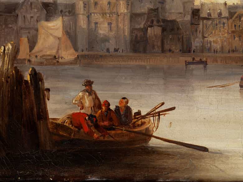 Detailabbildung:  Alexandre Thomas Francia, 1815 – 1884