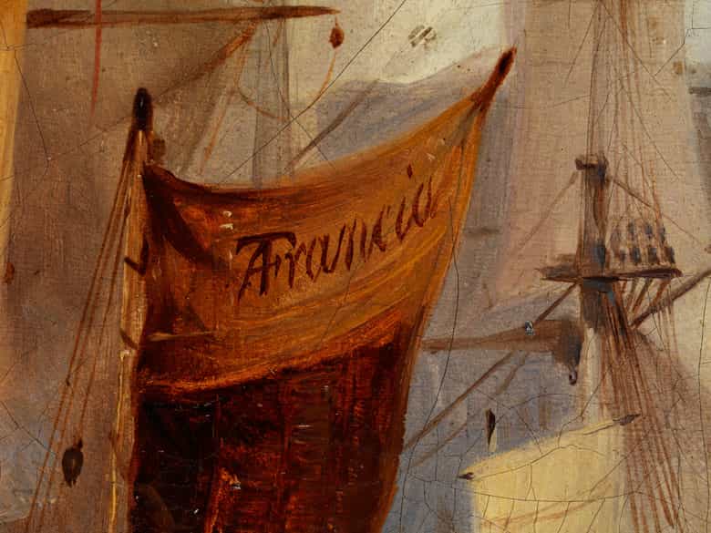 Detailabbildung:  Alexandre Thomas Francia, 1815 – 1884