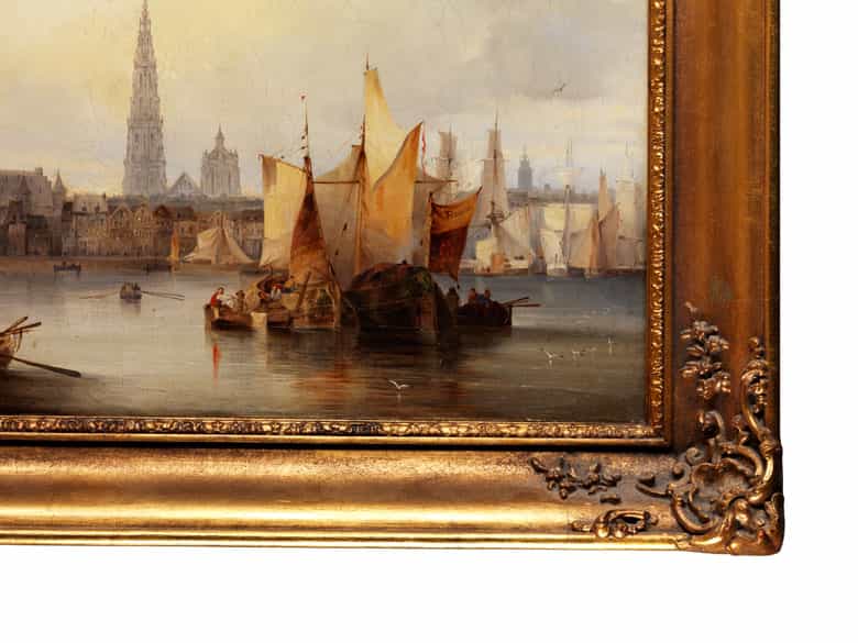 Detailabbildung:  Alexandre Thomas Francia, 1815 – 1884