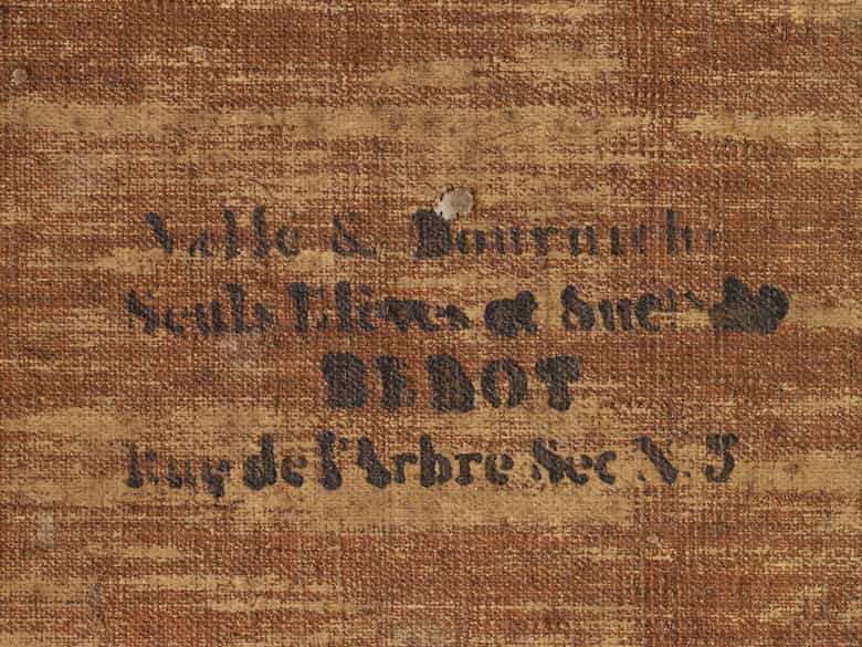 Detailabbildung:  Alexandre Thomas Francia, 1815 – 1884