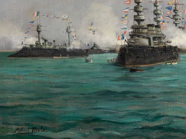 Detailabbildung: Robert Charles Mols, 1848 Antwerpen – 1903