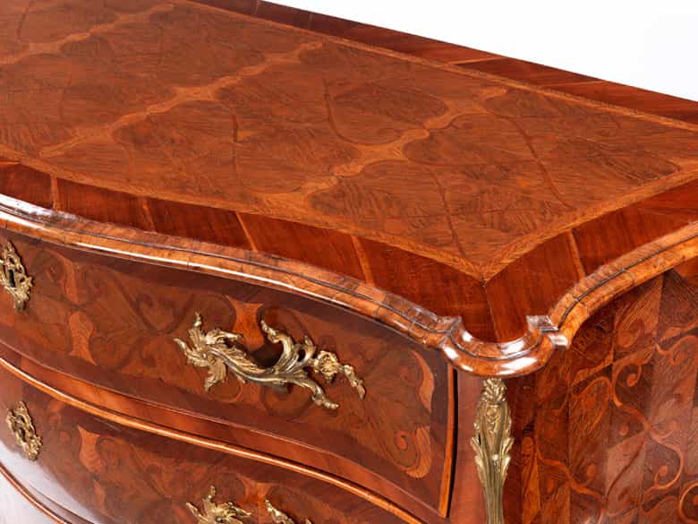 Detailabbildung:  Rokoko-Kommode