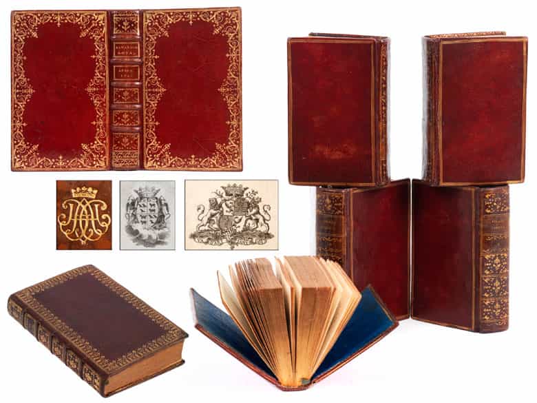 Detailabbildung: † Eine Bibliothek mit 639 Büchern des 18. Jahrhunderts