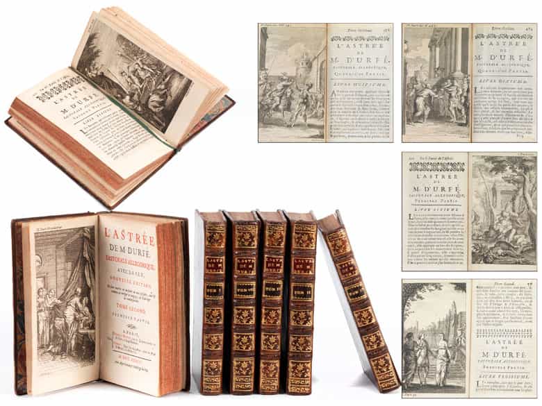 Detailabbildung: † Eine Bibliothek mit 639 Büchern des 18. Jahrhunderts