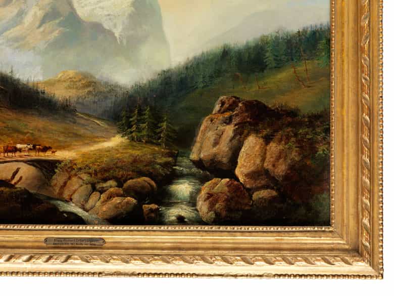 Detailabbildung:  Franz Richard Unterberger, 1838 Innsbruck – 1902 Neuilly