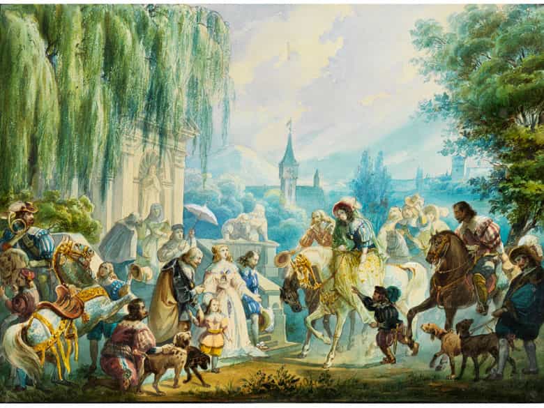 Detailabbildung:  Alessandro, Sanquirico, 1777 – 1849, zug. 