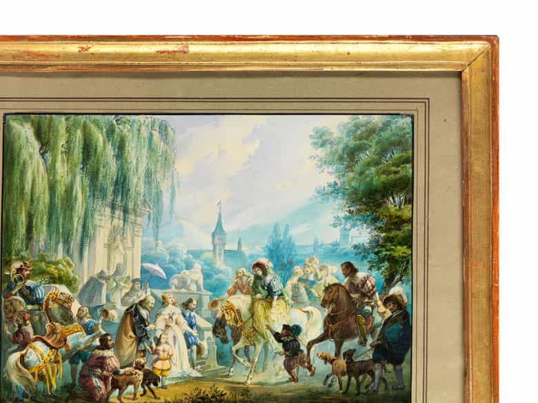 Detailabbildung:  Alessandro, Sanquirico, 1777 – 1849, zug. 