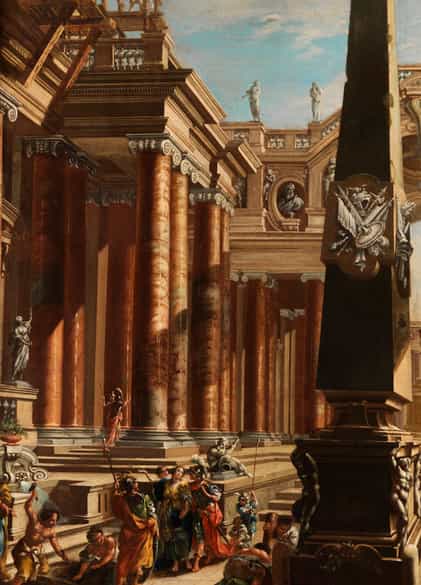 Detailabbildung: Antonio Joli, ca. 1700 – 1777